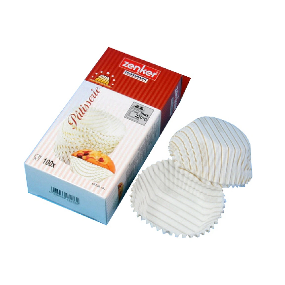 Set de forme pentru checuri din hirtie Zenker 100buc, 7cm
