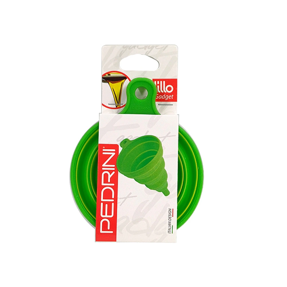 Pâlnie Pedrini Gadget Lillo pliabilă, din silicon 