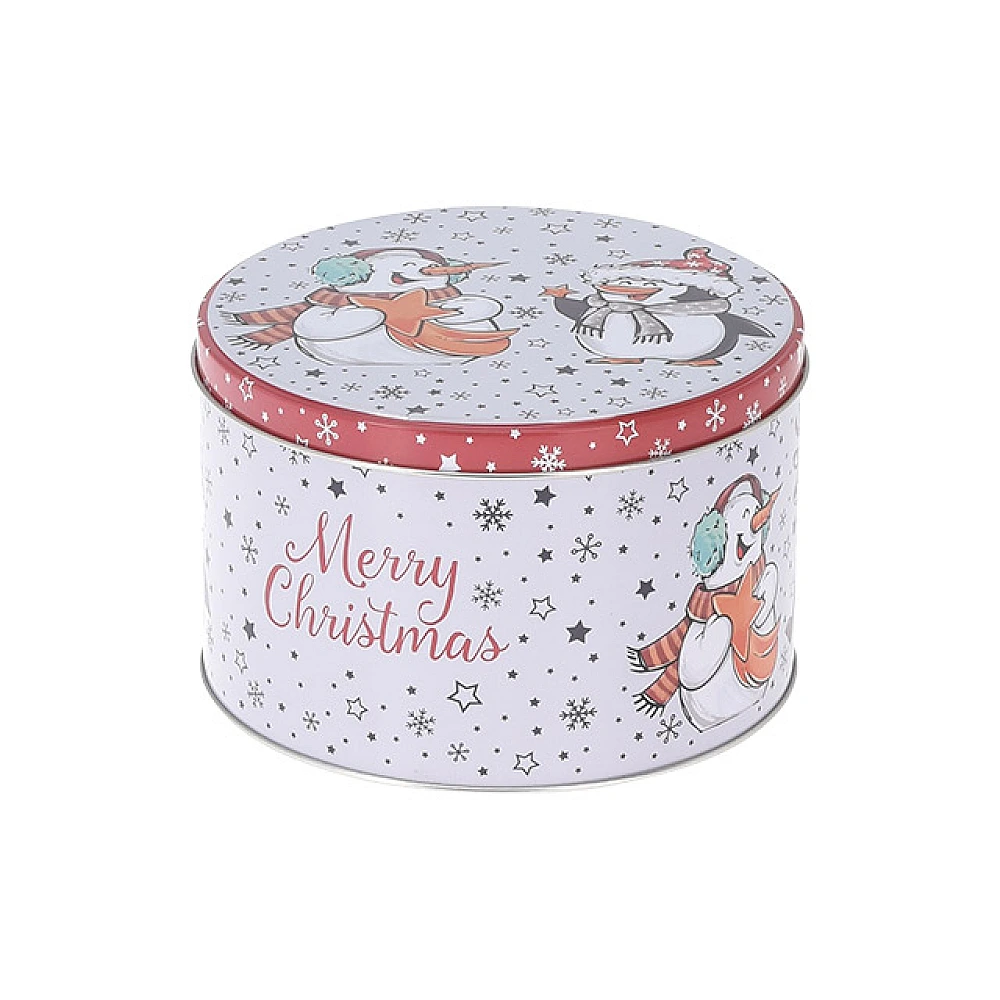 Cutie de Craciun D20cm, H9cm 