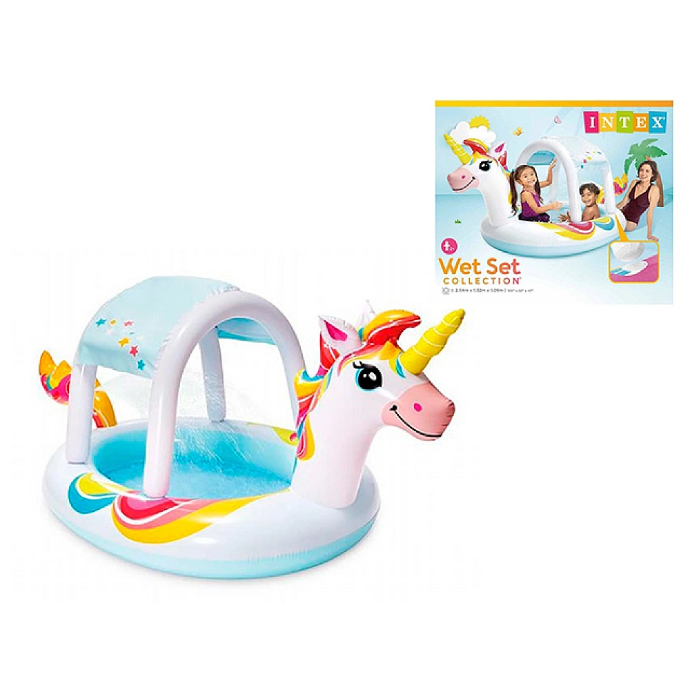 Piscina Unicorn 254x132x109cm, 130L 58435