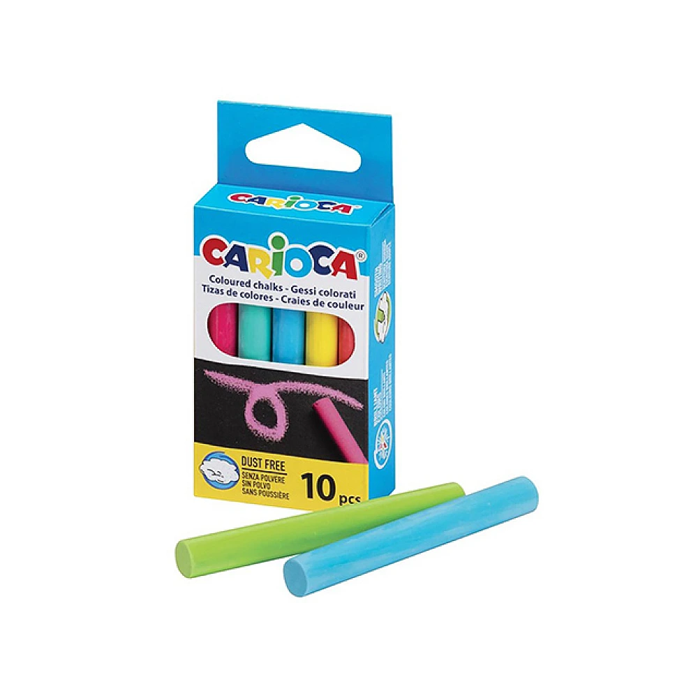 Set creta colorata Carioca 10buc