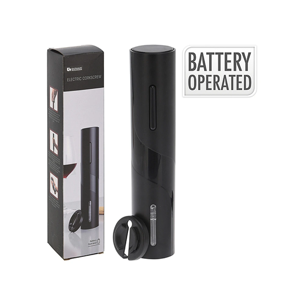 Tirbuson cu baterie EH 24.5cm, negru, metal