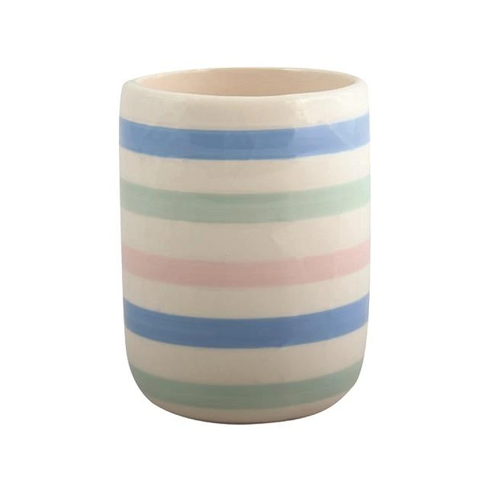 Pahar pentru periute de dinti MSV Deauville pastel, din ceramică