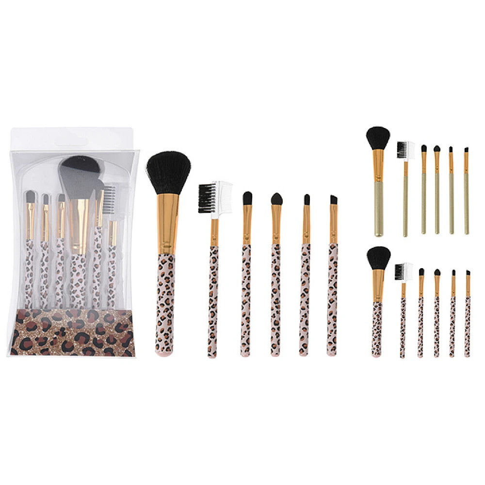 Set pensule pentru machiaj Eleganza 6buc