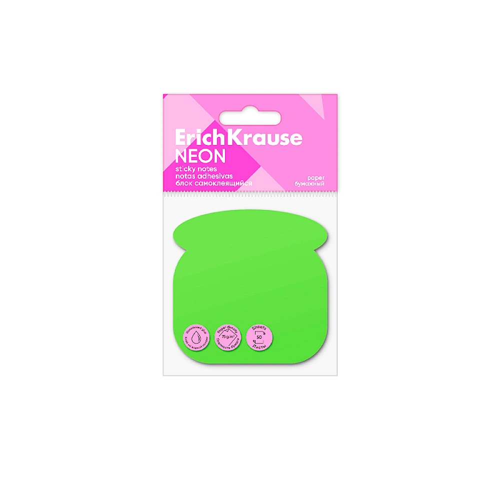 Set Memory Stick ErichKrause Neon Phone, 50foi,  verde