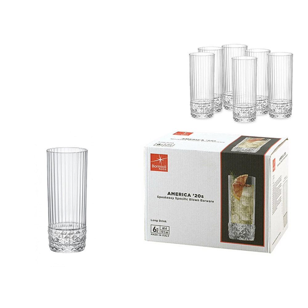 Set pahare HB America'20s 6 buc, 400 ml