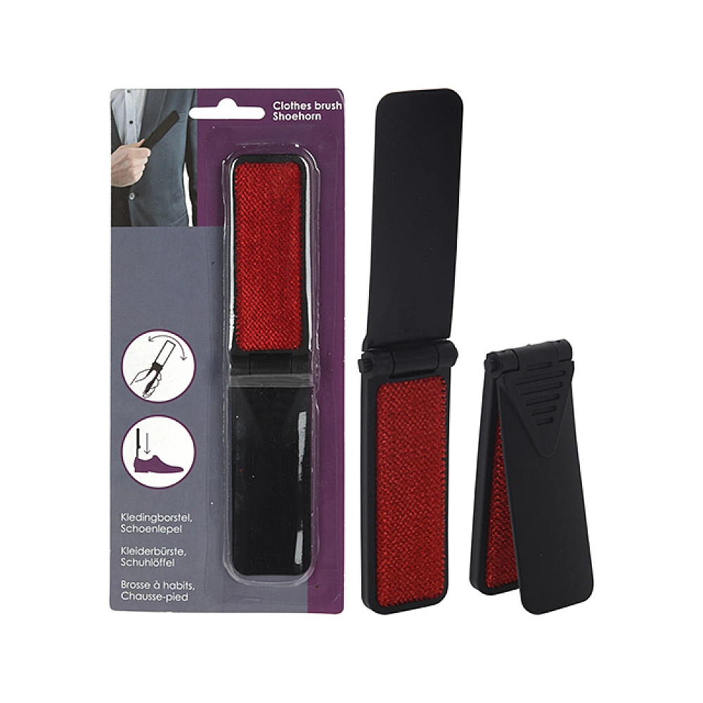 Perie pliabila textil pentru haine 19cm