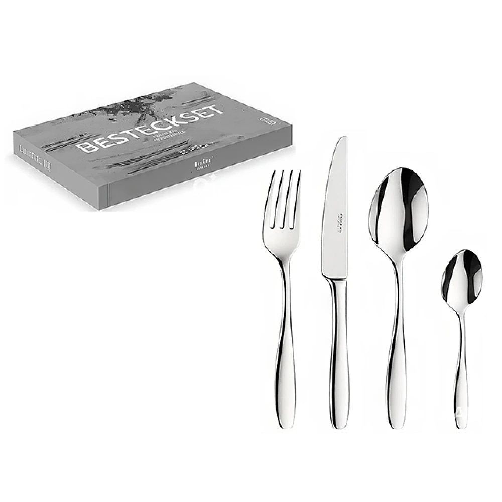 Set de tacamuri Pinti Ponza 30buc, inox 18/10, gift box