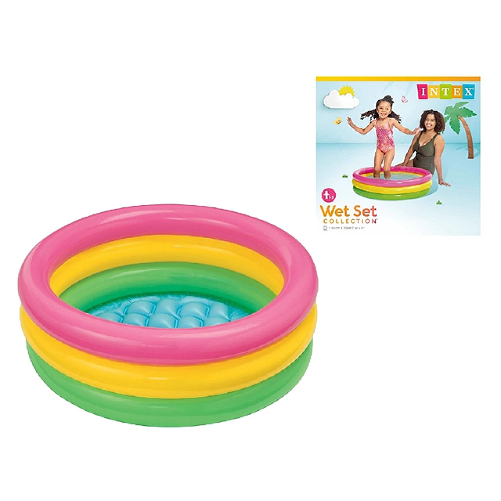 Piscină gonflabilă pentru copii “Apus de soare” 86х25 cm, 56 L, 1+