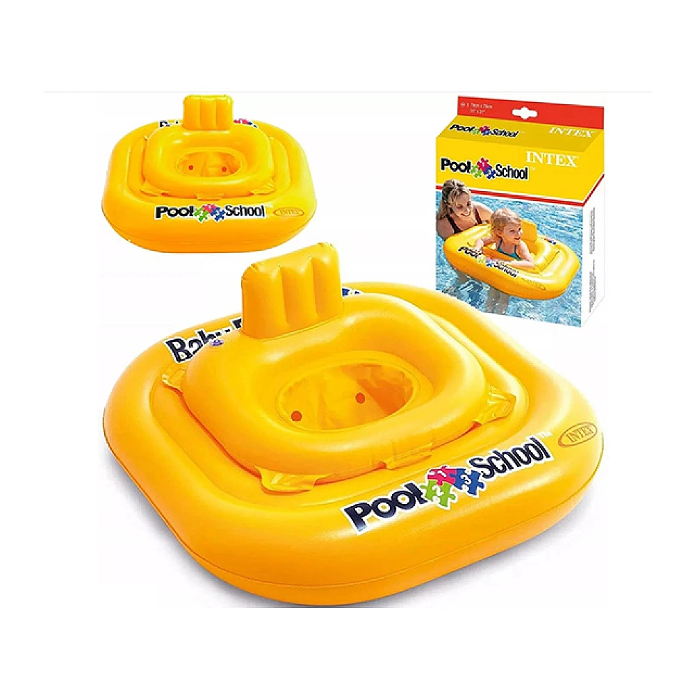 Cerc gonflabil cu decupaje pentru picioare 79×79 cm, până la 15 kg, 1-2 ani