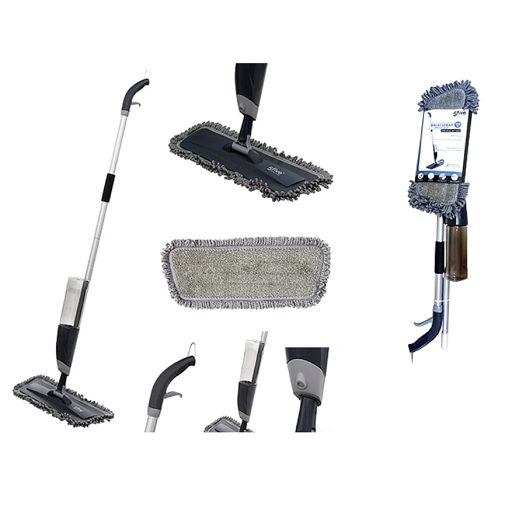 MOP plat Five, spray cu rezervor 0.65l + 2 duze 130cm