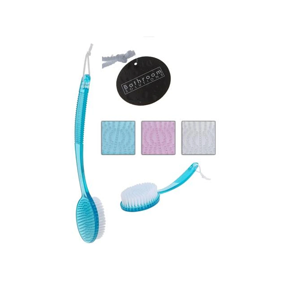 Perie pentru corp Bathroom 34X7.5X10cm, plastic, cu maner multicolor