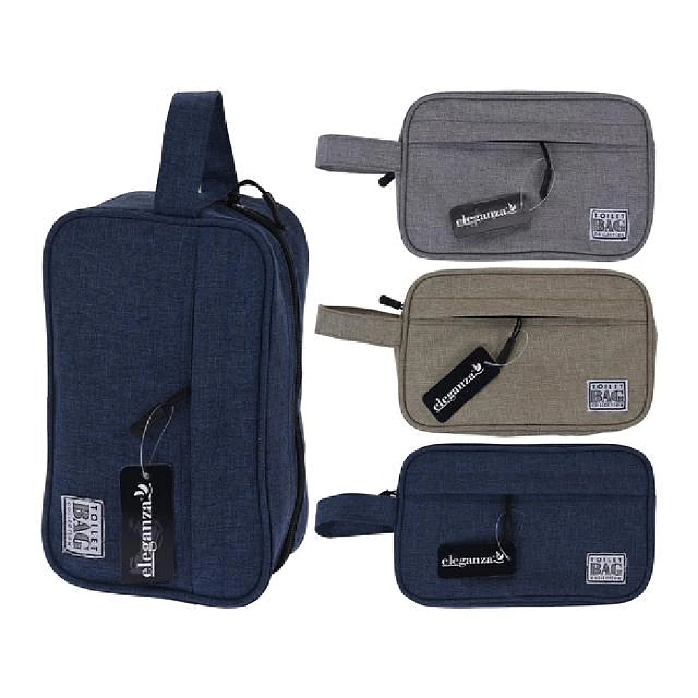 Trusa cosmetica Eleganza 22Х13Х8cm, cu maner, 2 buzunare