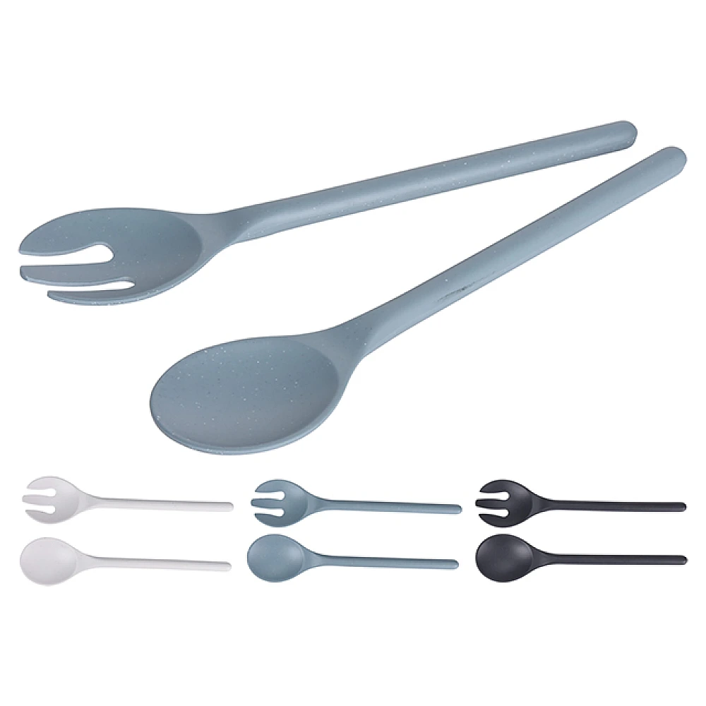 Set de salata EH 2buc: lingura si furculita 28cm