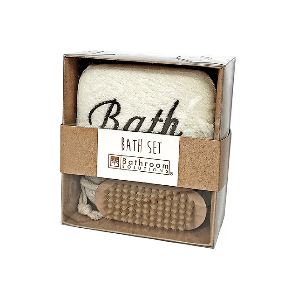 Set pentru baie Bathroom perie, pemza, burete