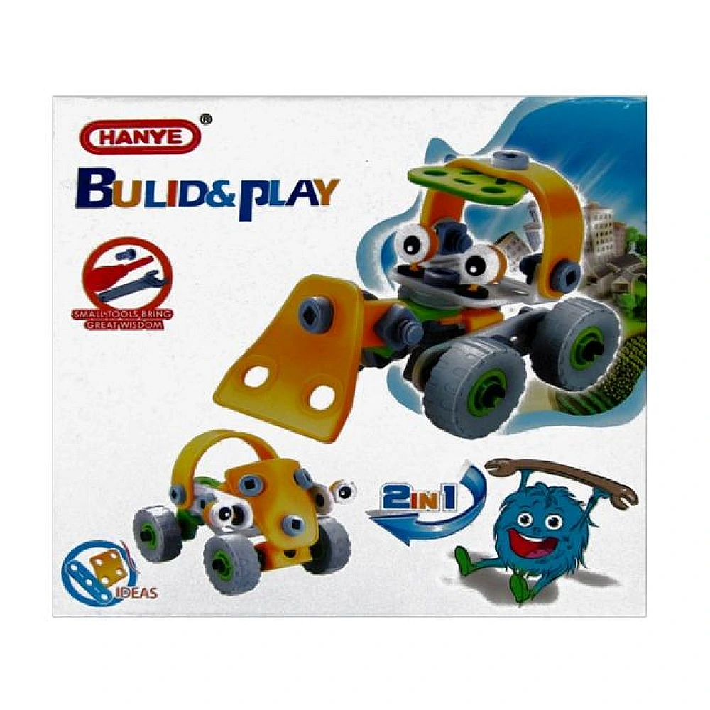 Constructor Hanye 2in1 tractor-masina 15X15X8cm