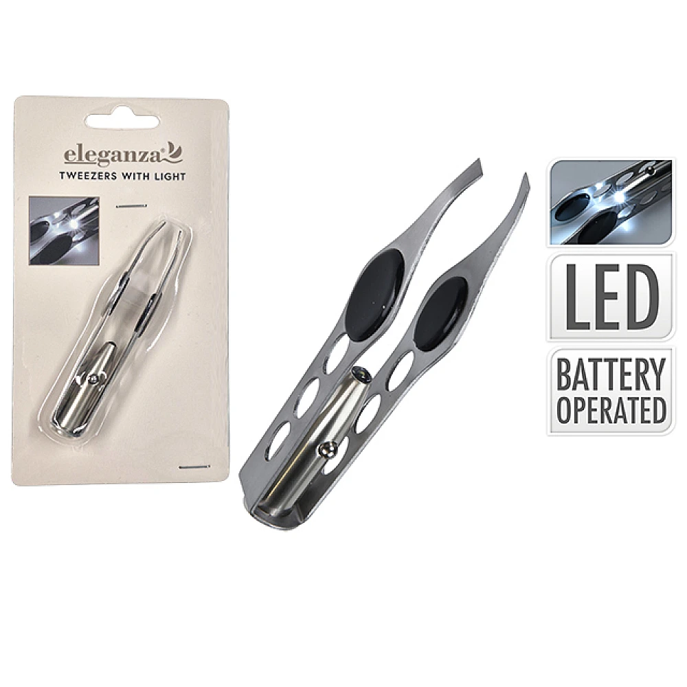 Penseta cu iluminat Eleganza 9 cm