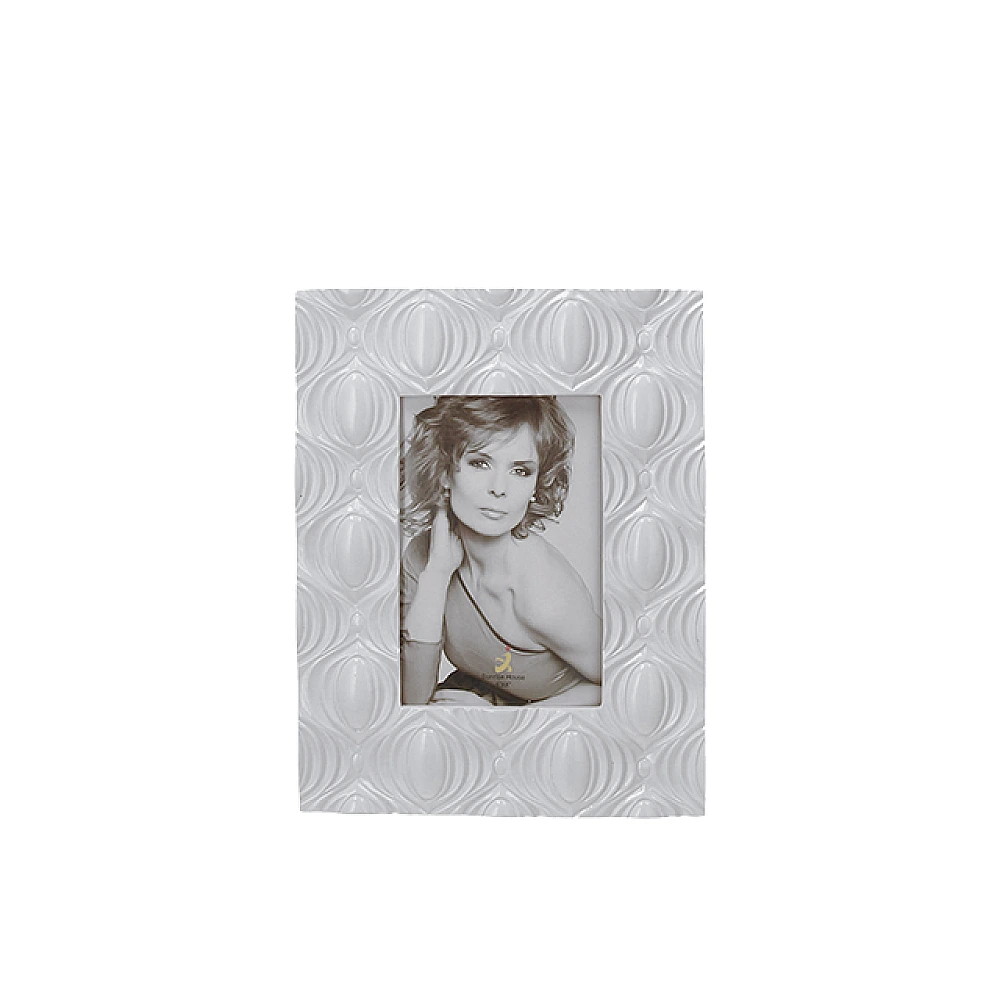 Rama foto din ceramica 10X15cm Riflessi Luna-Gri