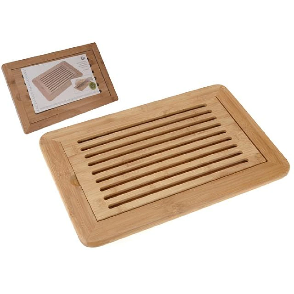 Tocator pentru taierea painii cu plasa 38X24X2cm, bambuc