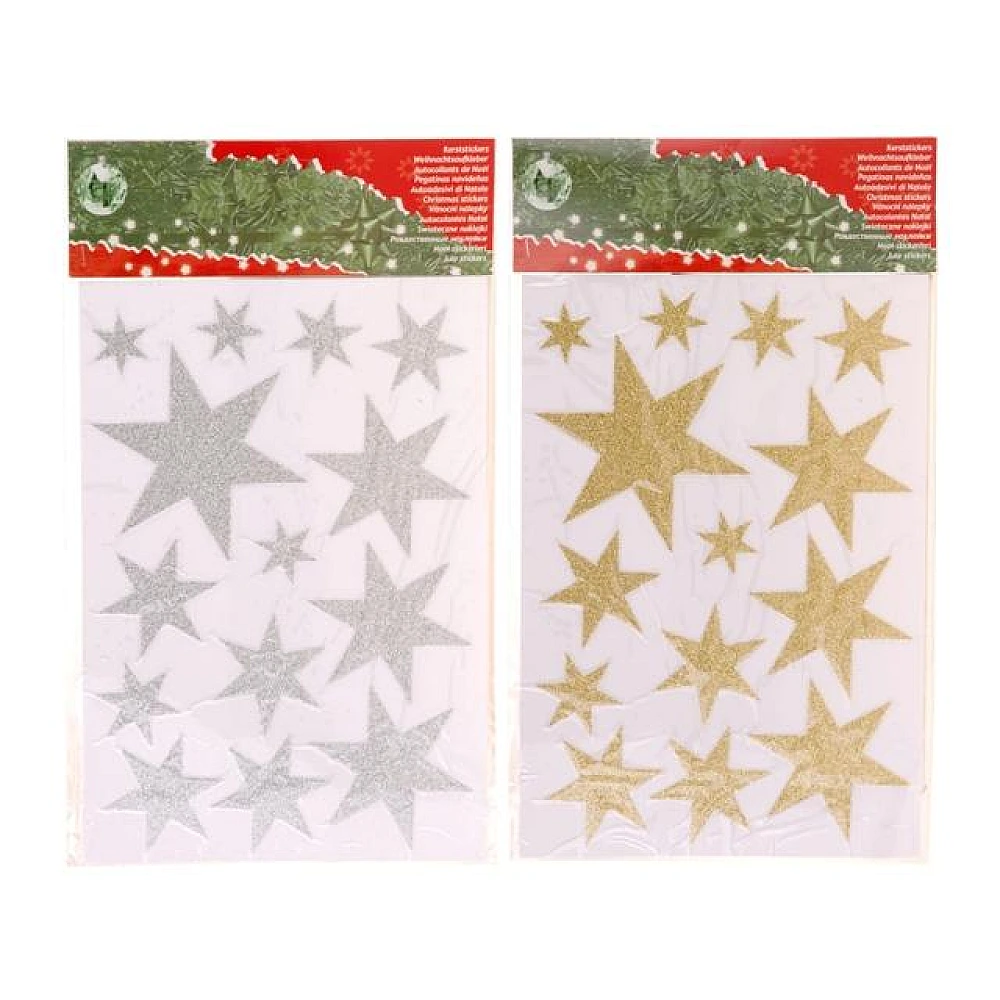 Autocolante de revelion pe fereastra 21X35cm 