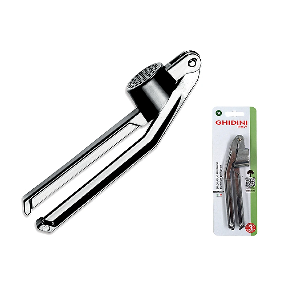 Pres pentru usturoi Ghidini Daily 15cm, aluminiu