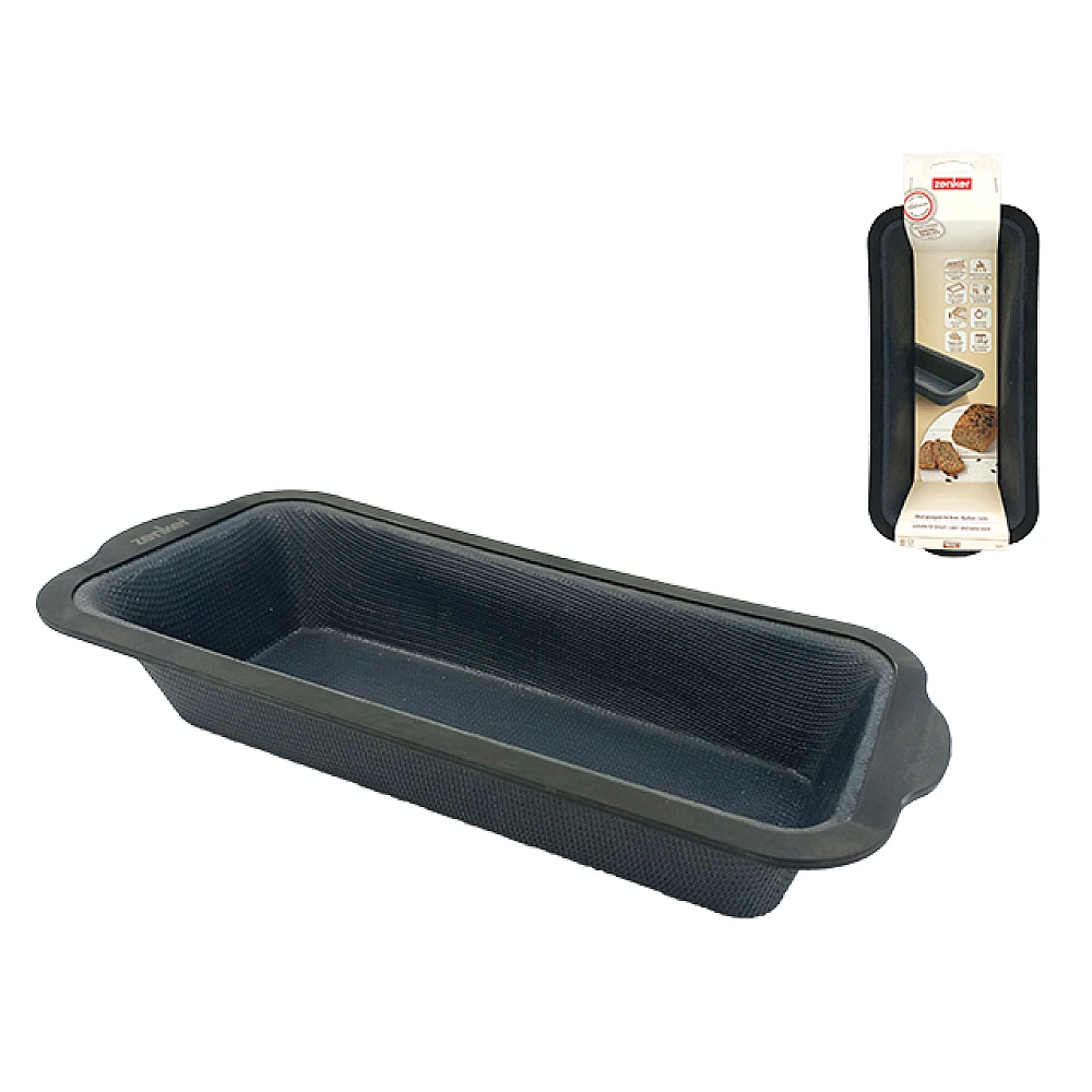 Forma pentru copt paine/chec Zenker 32X14X5cm din silicon/fibre de sticla