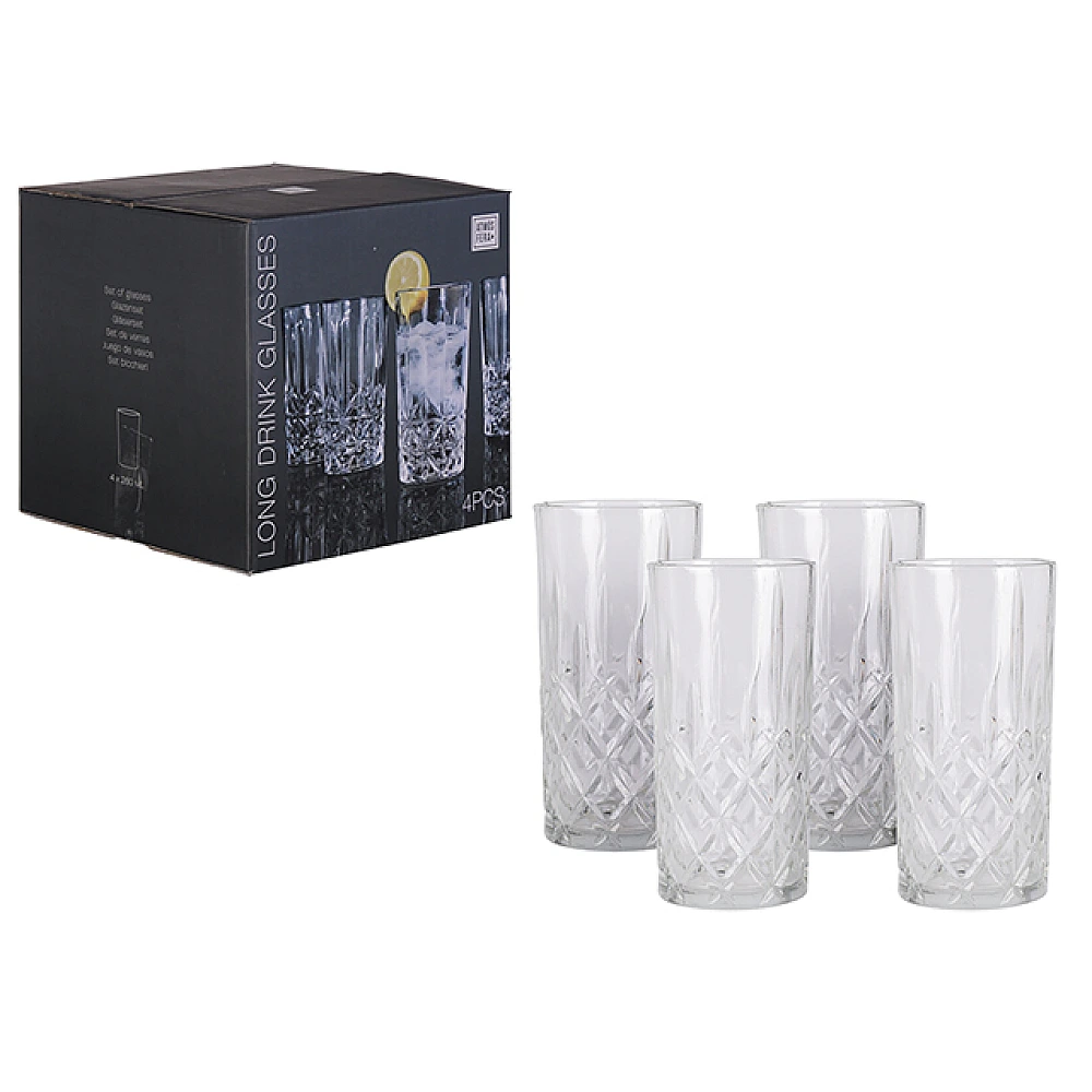 Set pahare HB Atmosfera Opera 4buc, 300 ml