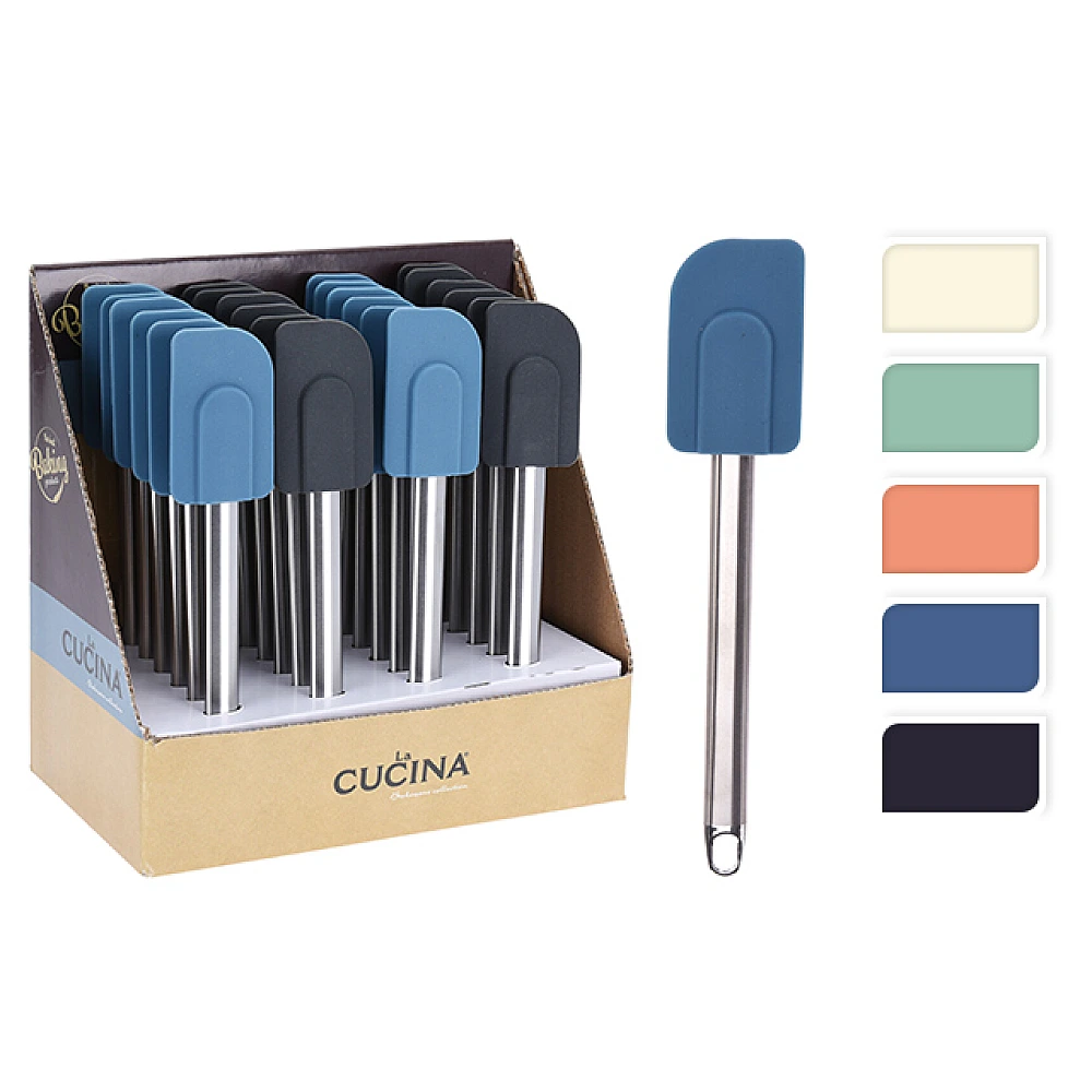 Lopatica pentru patiserie Cucina 24 cm, silicon / metal