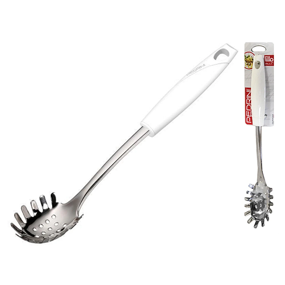 Lingura pentru spagheti Lillo, inox / plastic