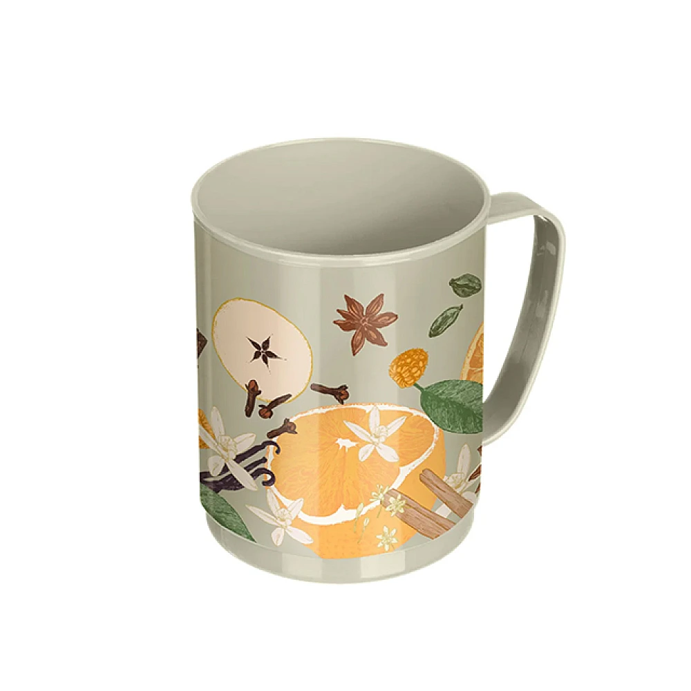 Cana Phibo Picnic 400 ml, desen, gri deschis