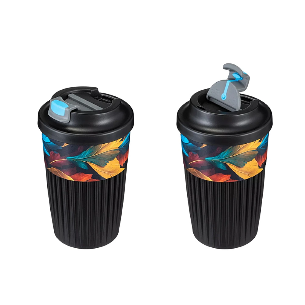 Pahar ToGo cu clapeta Phibo 450ml 