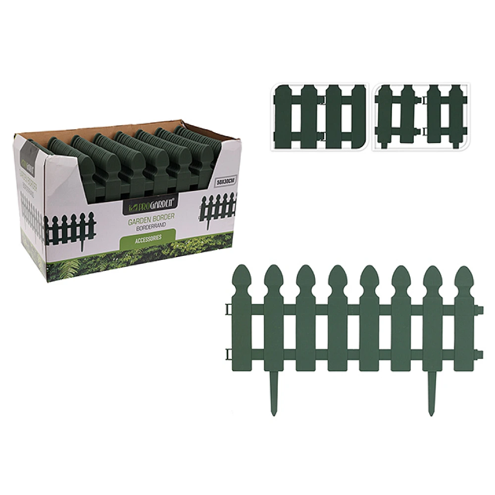 Gard decorativ pentru gradina 50X30cm, verde