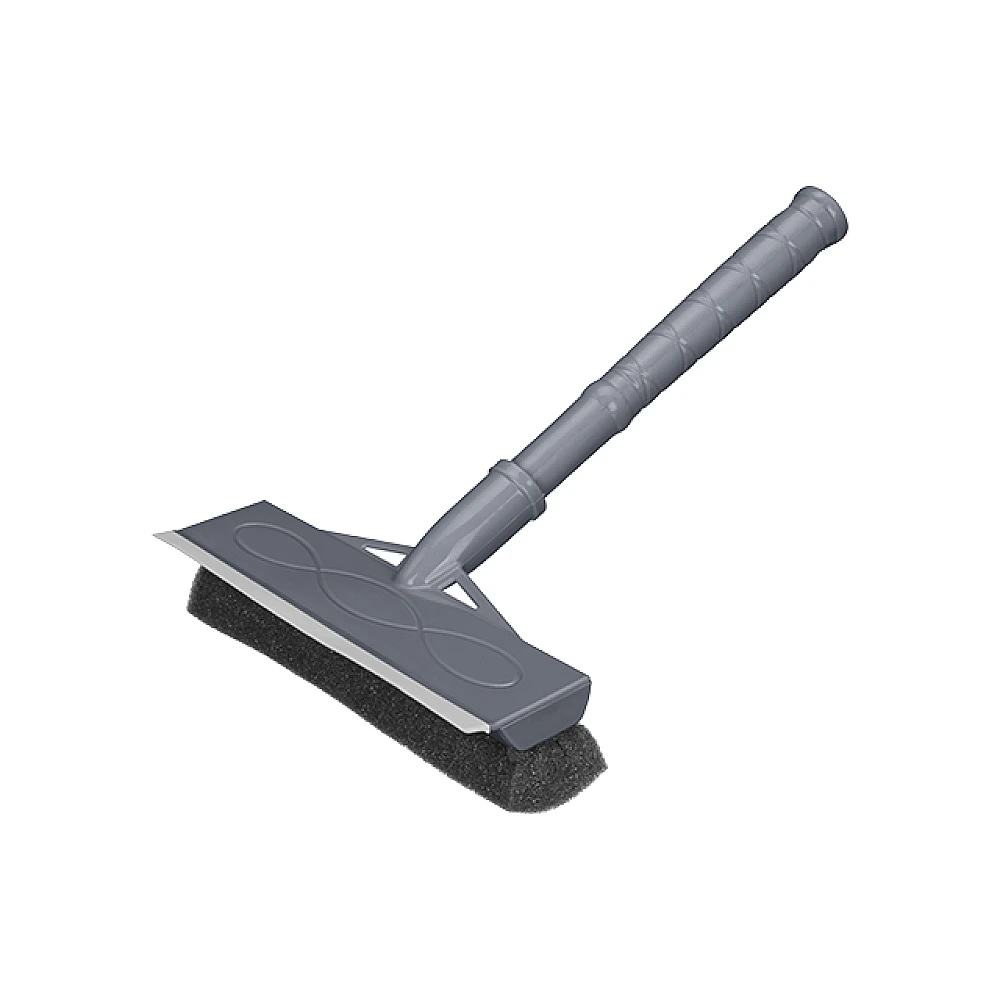 Racleta pentru geam cu bureta Econova, gri