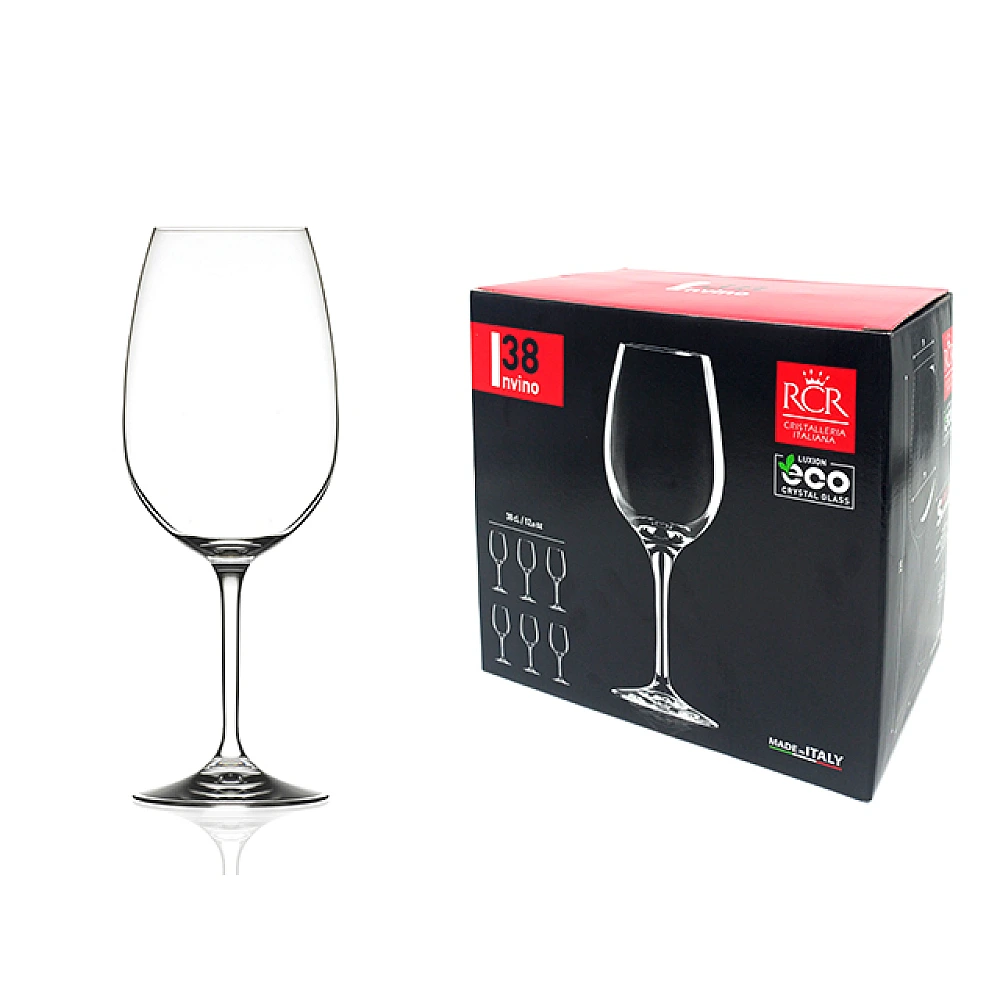 Set 6 pocale pentru vin alb Invino, 380ml