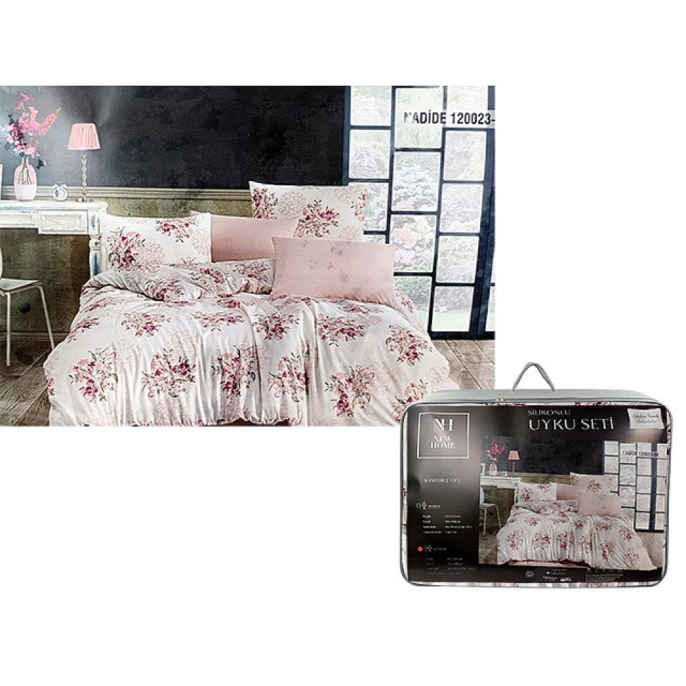 Lenjerie de pat 2pers cu plapuma si perne NH Comforter Nadide
