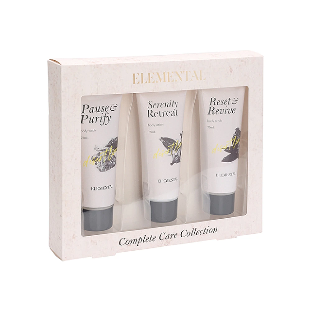 Set cadou Sunday 3buc: gel de dus, lotiune pentru corp si scrub