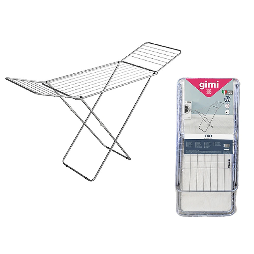 Uscator pentru haine Gimi Rio Silver 18 m, otel