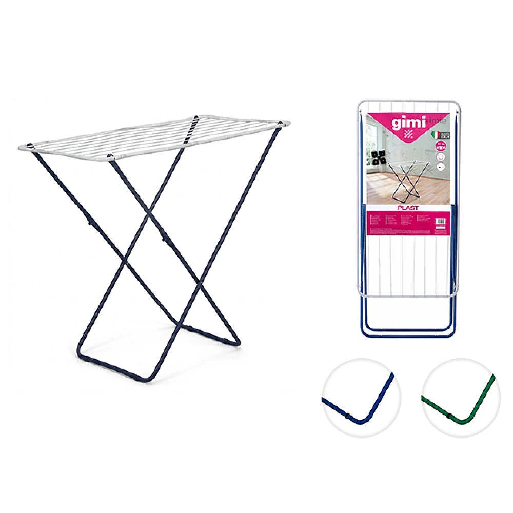 Uscator pentru haine Gimi Plast 11 m otel/aluminiu, picioare colorate