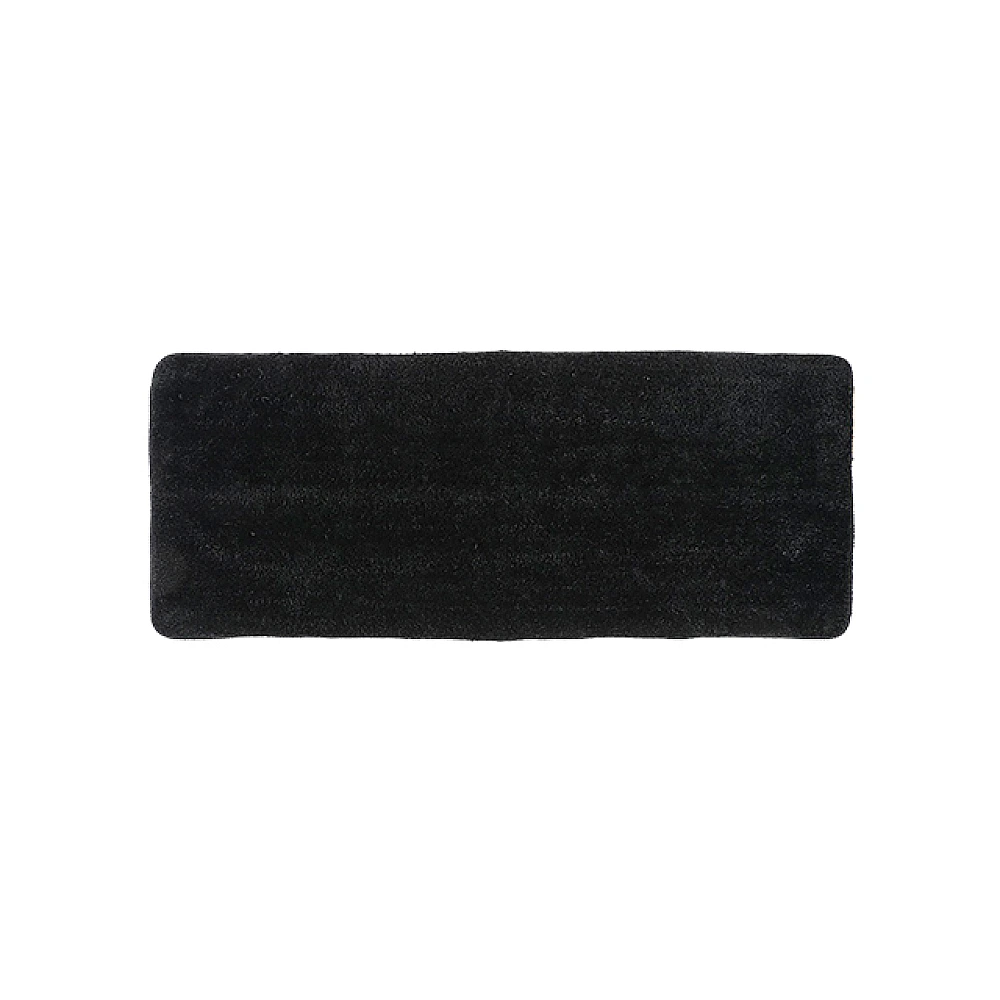 Covoras pentru baie microfibra 50X120cm Tendance, negru, poliester