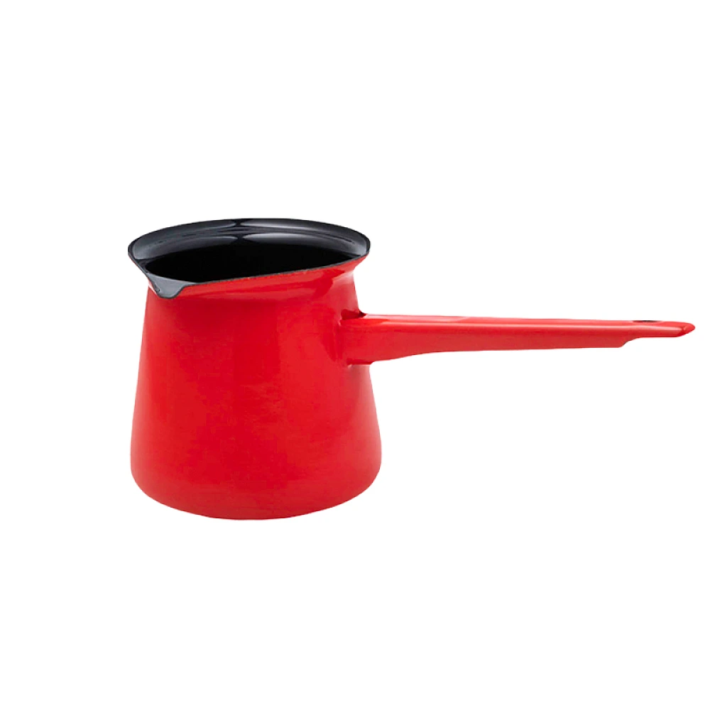 Ibric emailat Red 0.7l, pentru pentru 7cani