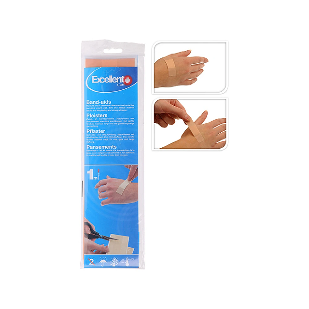 Plasture in rulou Excellent care 1mx6cm