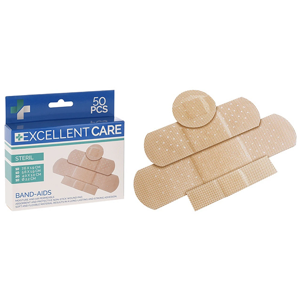 Plasture hidrofob Excellent Care 50buc