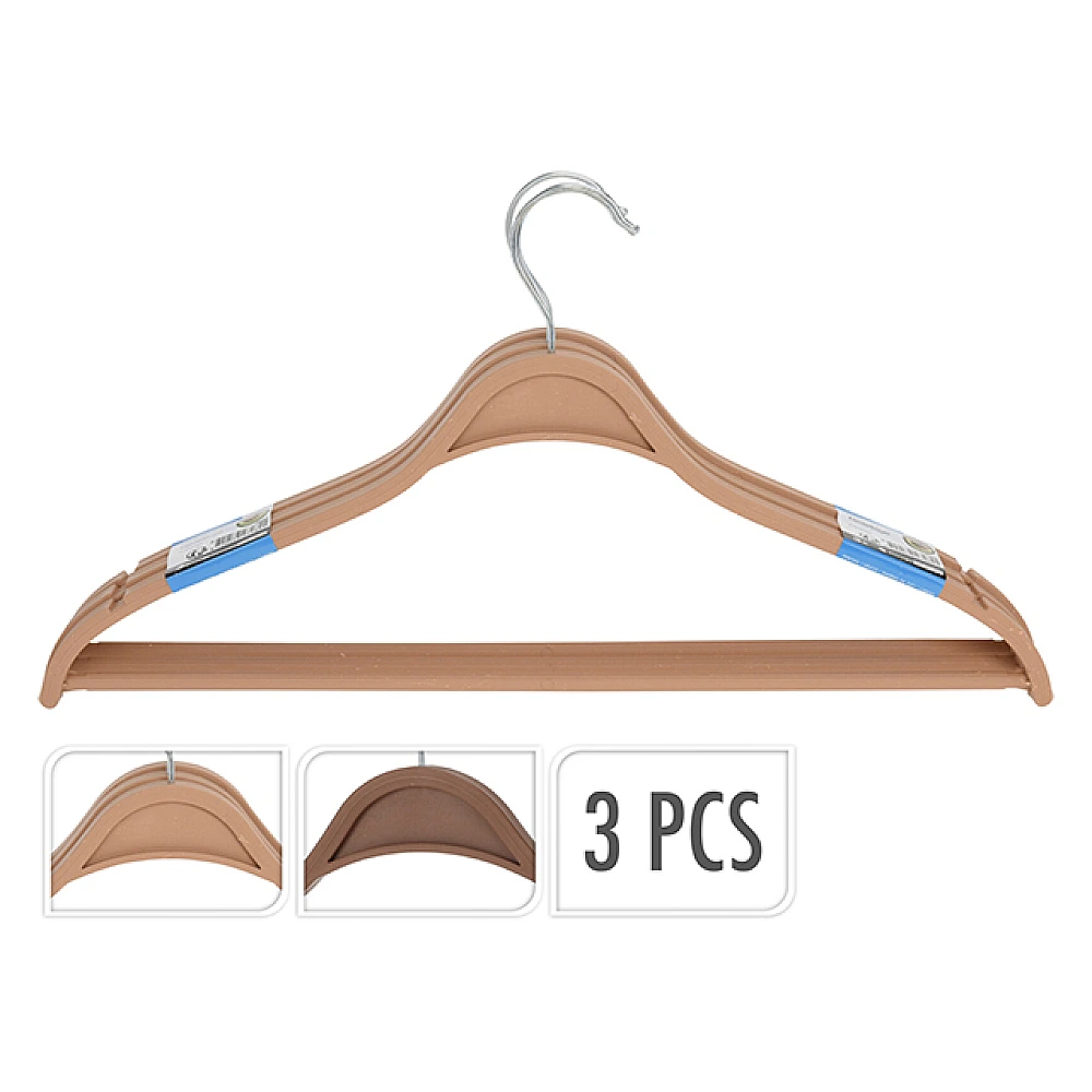 Set umerase pentru haine din plastic Storage 3buc
