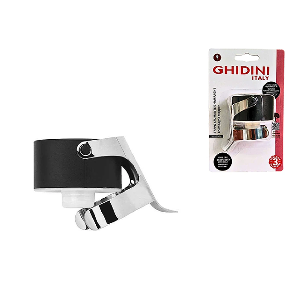 Dop-inchizator pentru sampanie Ghidini Daily, plastic/metal