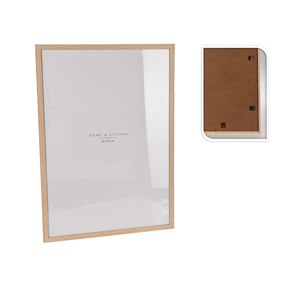 Rama foto din lemn 50X70cm, natural