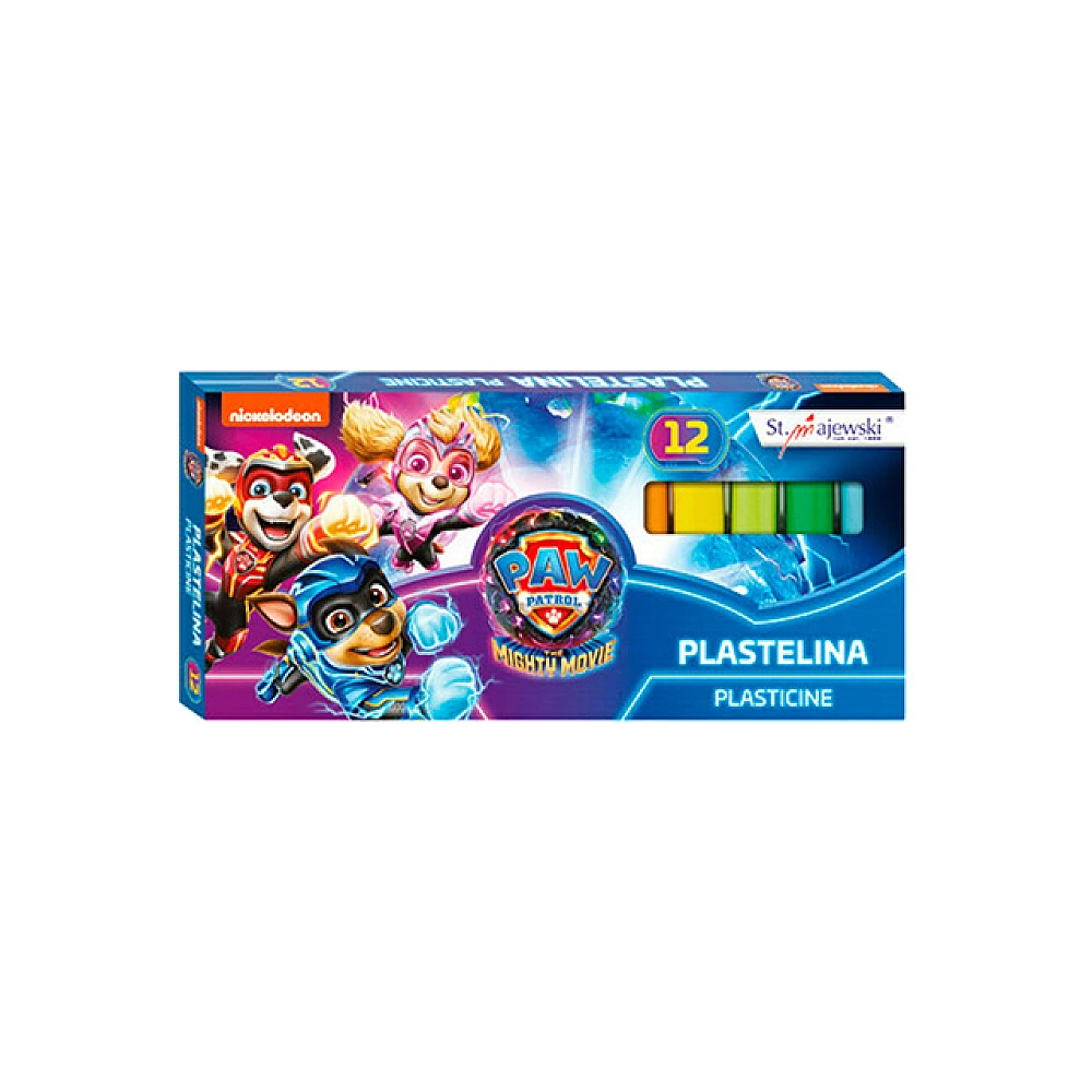 Plastelina Bambino Paw Patrol 12buc