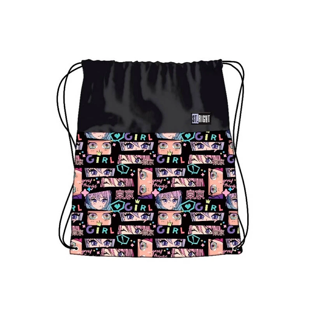 Geanta-rucsac pentru incaltaminte Color Anime 43X34 cm