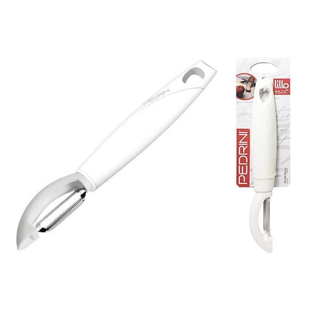 Cutit pentru curatarea legumelor Lillo, lama laterala, inox/plastic