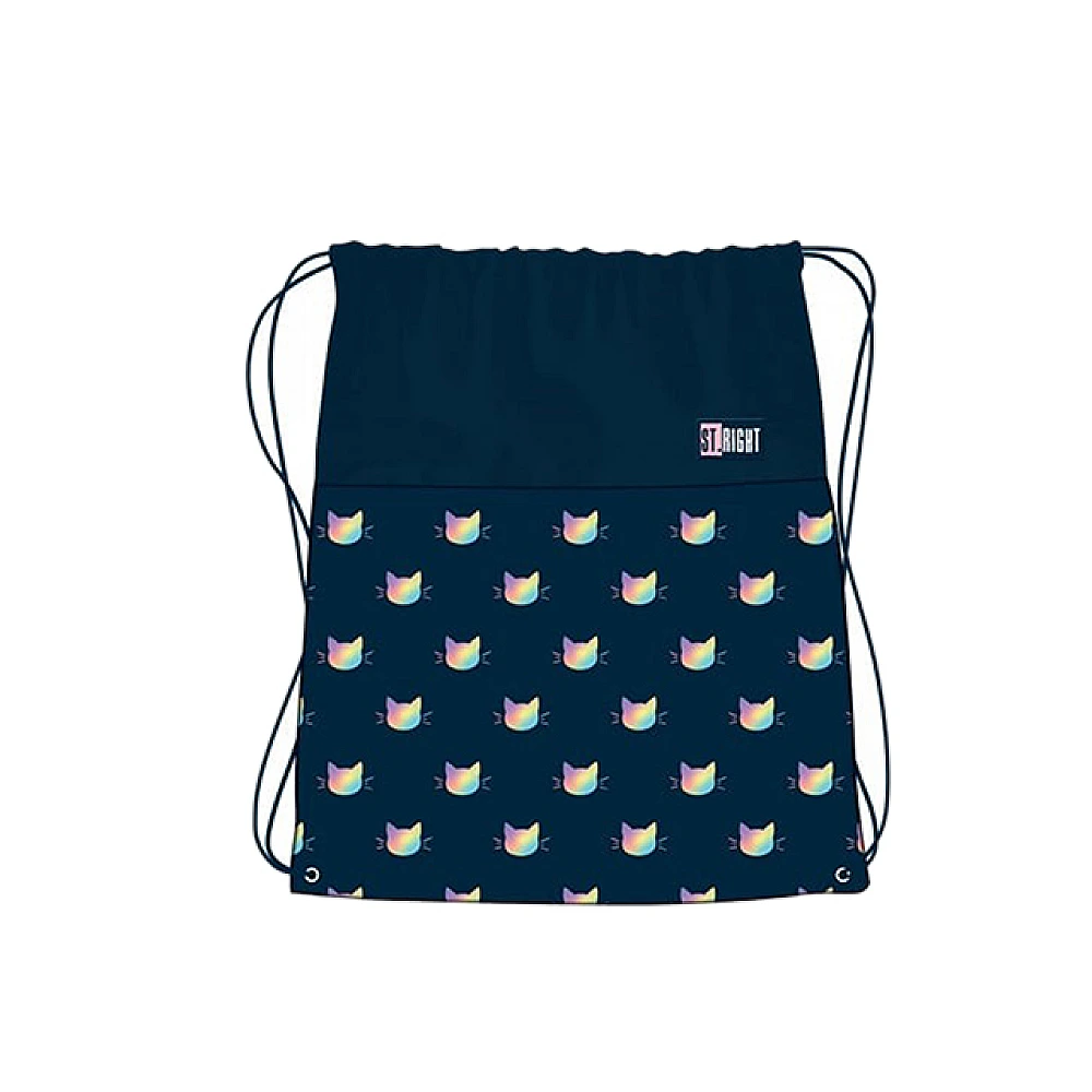 Geanta-rucsac pentru incaltaminte St.Right Rainbow Cats