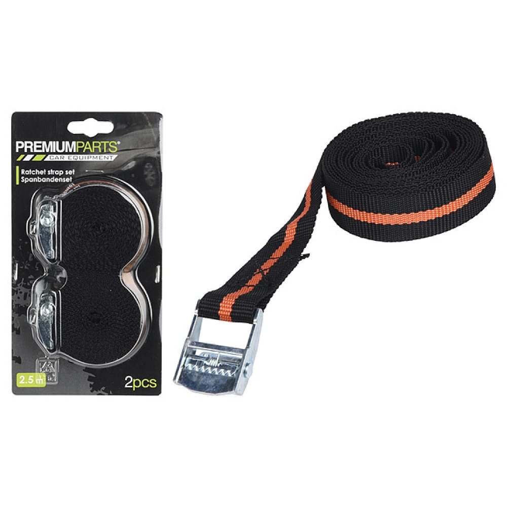 Set cunturi pentu fixarea greutatilor PremiumParts 2buc, 2.5m